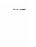 Biochemical thermodynamics.pdf